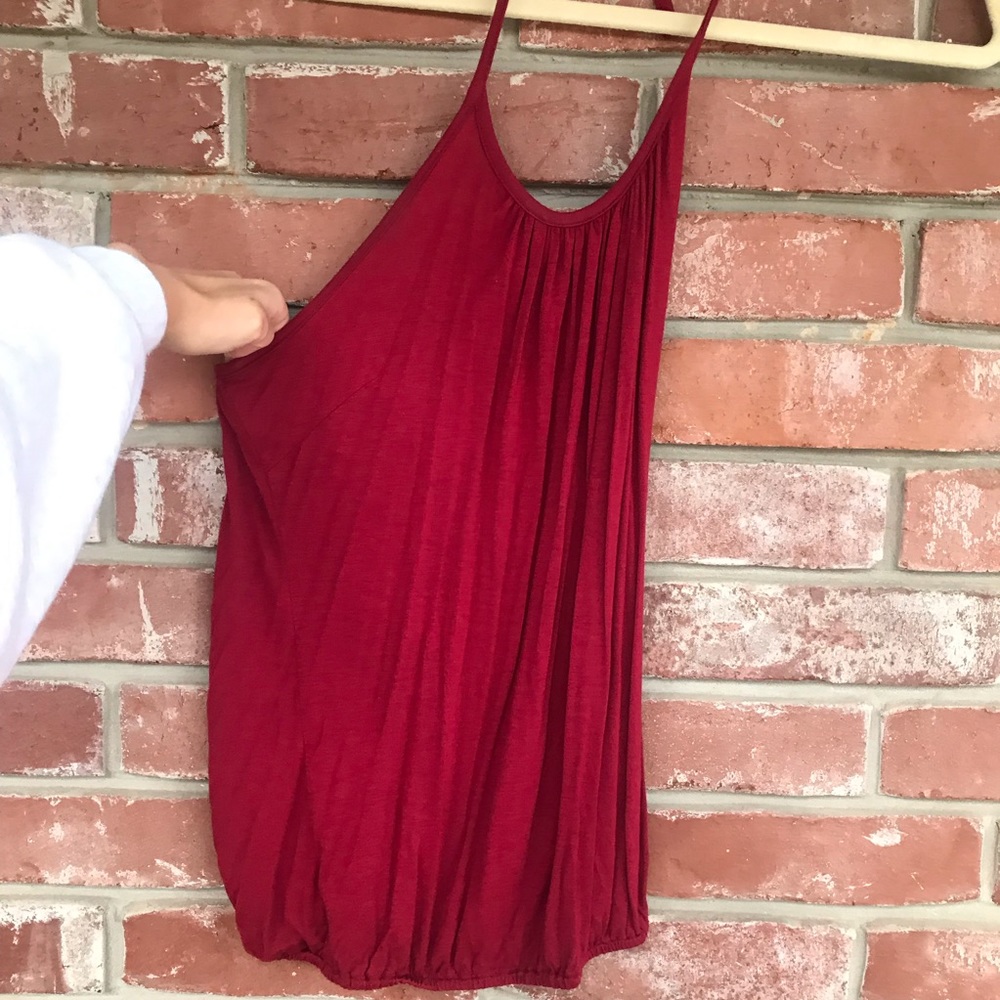 Red Halter Top